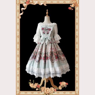 Infanta Royal Mural Lolita Dress JSK